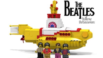 Lego y una línea en honor a los Beatles