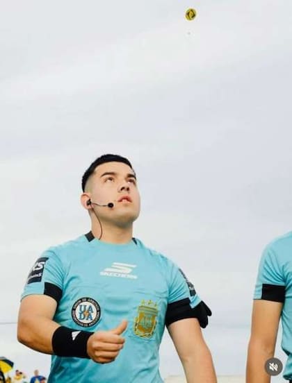 Leguizamón desarrollaba su carrera arbitral de modo vocacional mientras se desempeñaba en el rubro inmobiliario