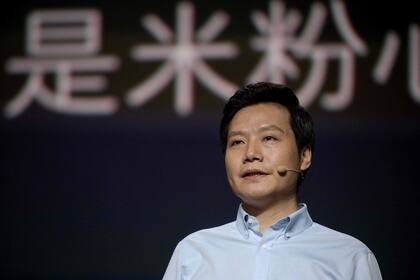 Lei Jun en 2017, durante una conferencia