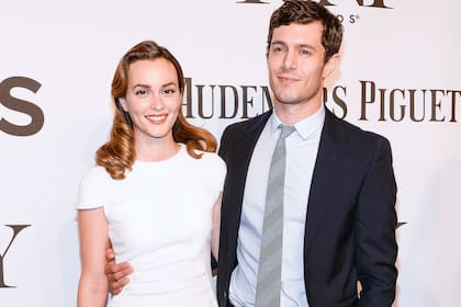 Leighton Meester junto a su marido, Adam Brody