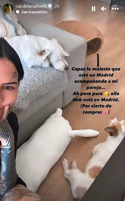 Lelé contó que una mujer argentina la insultó en España y apuntó con ella en las redes (Foto: Instagram)