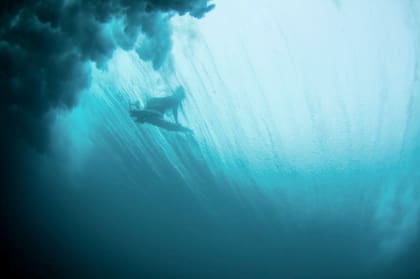 Lele Usuna, campeón argentino y dos veces campeón mudial de surf