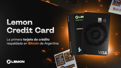 Lemon lanzó una tarjeta respaldada en bitcoin