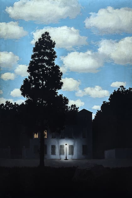 "L'empire des lumieres", de Rene Magritte