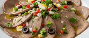 La reversión de la lengua a la vinagreta ideal para replicar esta Navidad