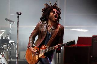 Lenny Kravitz gritó "Michael Jackson" y la multitud enmudeció