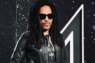 Aseguran que Lenny Kravitz estuvo con una actriz argentina tras su show en Buenos Aires