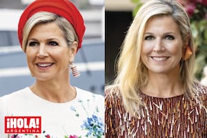 Lentejuelas, tocados, diseños a medida... Máxima reafirmó una vez más su status de “reina de estilo”.