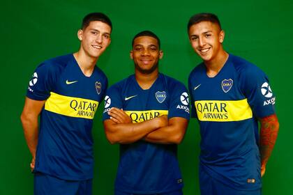 Balerdi, con Fabra y Agustín Almendra