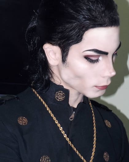 Leo Blanco, el imitador de Michel Jackson que sufrió una golpiza (Foto: Instagram @leoblanco1)