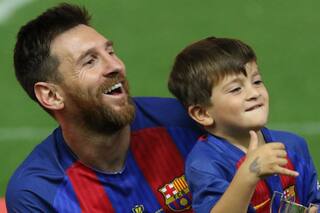 Con un divertido video, Messi mostró cuál es la canción preferida de su hijo Thiago