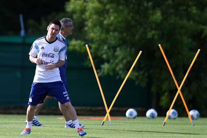 Leo evoluciona de forma óptima en Ezeiza