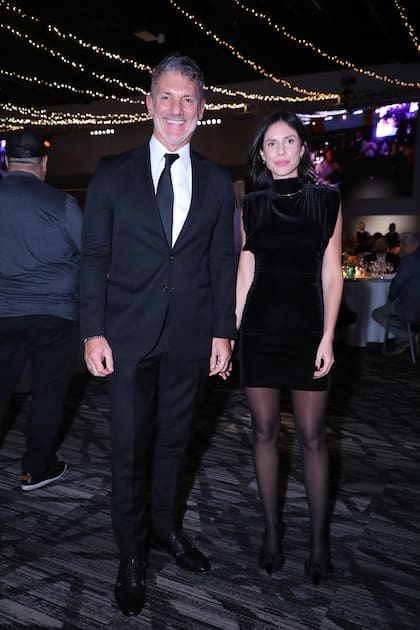 Leo Mateu y Cecilia González