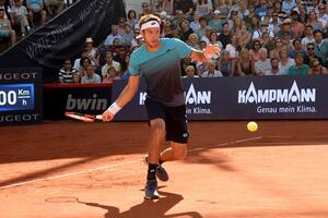 Mayer perdió ante Basilashvili en la final del ATP 500 de Hamburgo