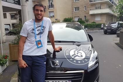 Leo Mayer será el primer argentino en debutar en Roland Garros 2016