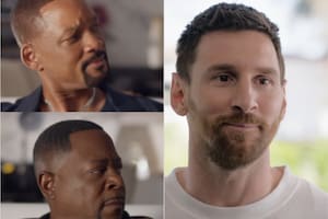 Messi apareció en la película Bad Boys y sorprendió al hablar en inglés con Will Smith