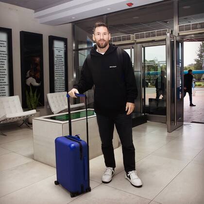 Leo Messi llegó a la Argentina y compartió una foto en las redes que emocionó a sus fans