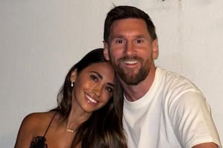El detalle fashionista de Anto Roccuzzo en una foto que hizo reaccionar a Messi