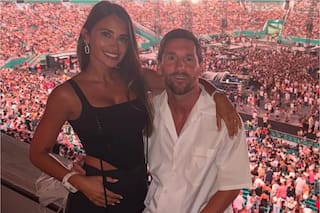 Qué dijo Chris Martin al ver a Antonella y Messi en la "kiss cam"