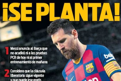 Leo no se presentó a las pruebas de PCR y no acudirá al primer entrenamiento de la temporada 2020/2021