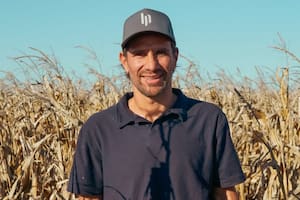 Leo Ponzio logró un superrinde en maíz