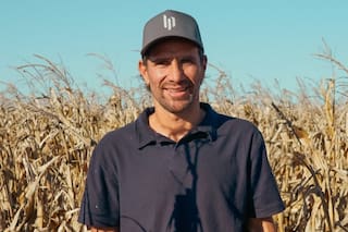 Leo Ponzio logró un superrinde en maíz