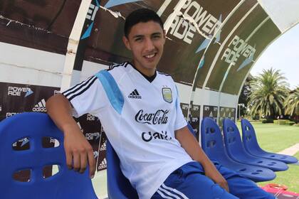 Leo Suárez es una de las principales ilusiones del Sub 20