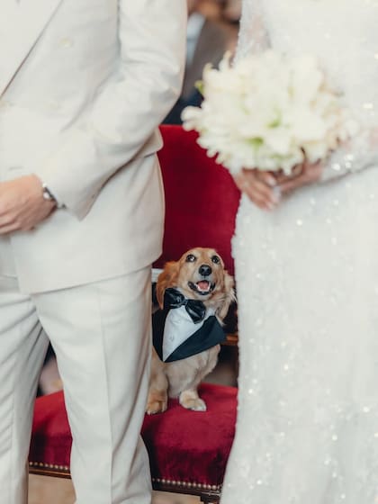 Leo, uno de los protagonistas de la celebración (Foto: @charles_leclerc)