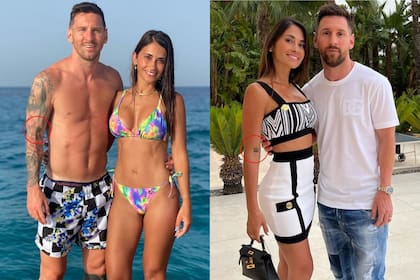 Leo y Antonela tinen tatuadas coronas en la parte interna del antebrazo (Foto: Instagram @antonelaroccuzzo)