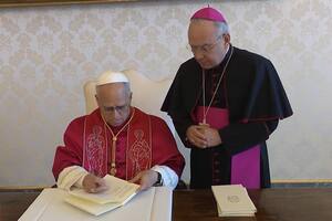 León XIV firma la exhortación apostólica "Dilexi te" sobre el amor hacia los pobres