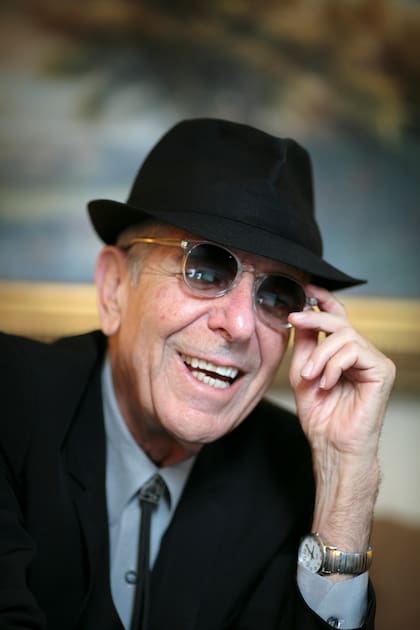 Leonard Cohen, el influyente cantautor, en Nueva York, el 20 de febrero de 2009