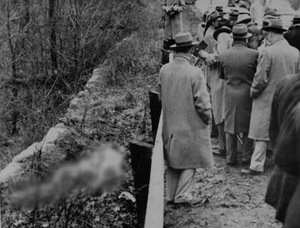 Leonard Prescott, un trabajador de la construcción, fue el que descubrió los cadáveres