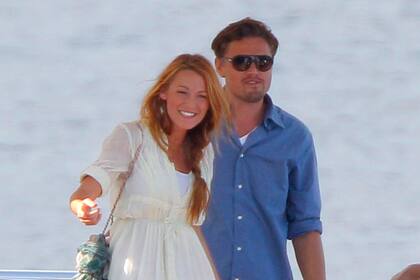 Leonardo Di Caprio y Blake Lively, en Cannes