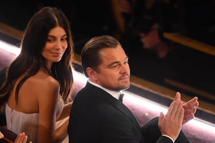 Leonardo Di Caprio y Camila Morrone en una de sus primeras salidas públicas