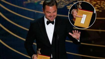 Leonardo DiCaprio en los Oscars y el dedo de la polémica