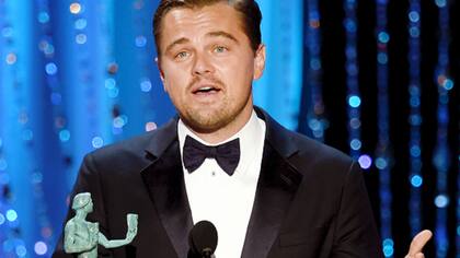 Leonardo DiCaprio, mejor actor por El renacido