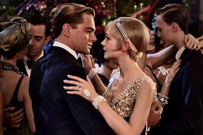 Leonardo DiCaprio y Carey Mulligan en El gran Gatsby, la adaptación de Baz Luhrmann de la novela de Fitzgerald