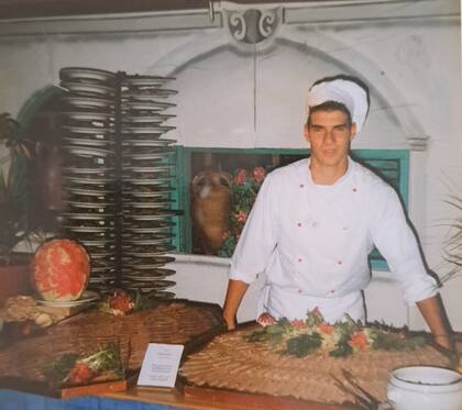 Leonardo en sus primeros empleos en Italia