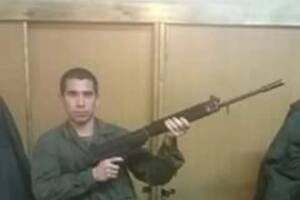 Leonardo Gabriel Almirón, conocido como "el loco del fusil"
