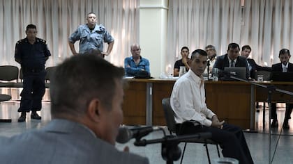 Leonardo Jara, uno de los acusado, se declaró inocente ayer, en los tribunales de Morón