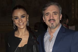 Leonardo, junto a su esposa Constanza, su pilar fundamental en este difícil momento.