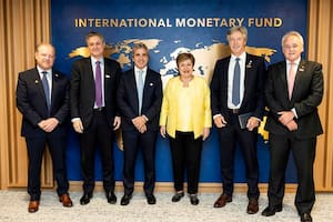 Caputo cosechó otra señal de apoyo del FMI en una reunión con Georgieva