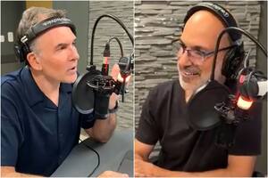 Leonardo Rodríguez y Fernando Iannello, en su primer pase en LN 104.9 + Música