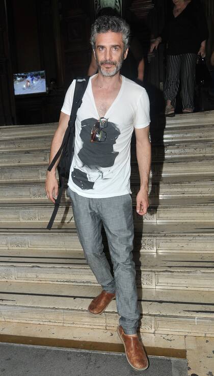 Leonardo Sabaraglia, su compaero de elenco en El Garante