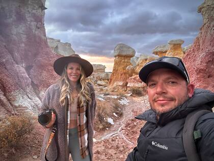 Leonardo sale cada vez que puede de viaje para fotografiar los magníficos paisajes