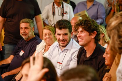 Leonel Chiarella, junto a Martín Lousteau, uno de los impulsores de su encumbramiento en el Comité Nacional de la UCR
