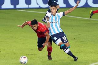 Lolo Miranda, un jugador todoterreno en Racing: "Jugar bien es pensar"