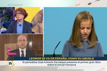 “Leonor se va de España, como su abuelo”, agredió TVE a la heredera del trono