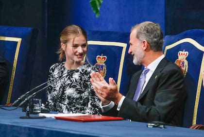 Leonor y el rey Felipe VI presiden la 42ª edición de la entrega de los 'Premios Princesa de Asturias 2022'