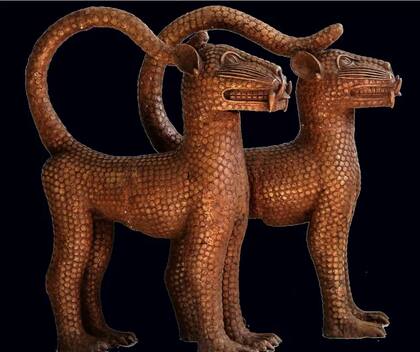 Leopardos de bronce de Benín